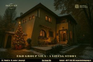 Poveste de Crăciun: Magia și Eleganța Crăciunului Anilor ’30 la Fosta Casă Tătărăscu, Azi Eko Group Vila